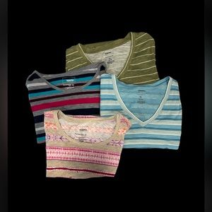Bundle of 4 Sonoma classic tees - 2 short sleeve, 2 long sleeve - size XL